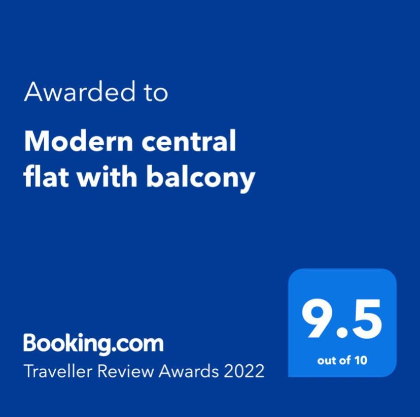 Modern Central Flat With Balcony & Free Parking On-Site Bournemouth Kültér fotó